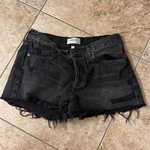 AGOLDE Parker vintage cutoff short in Vortex
